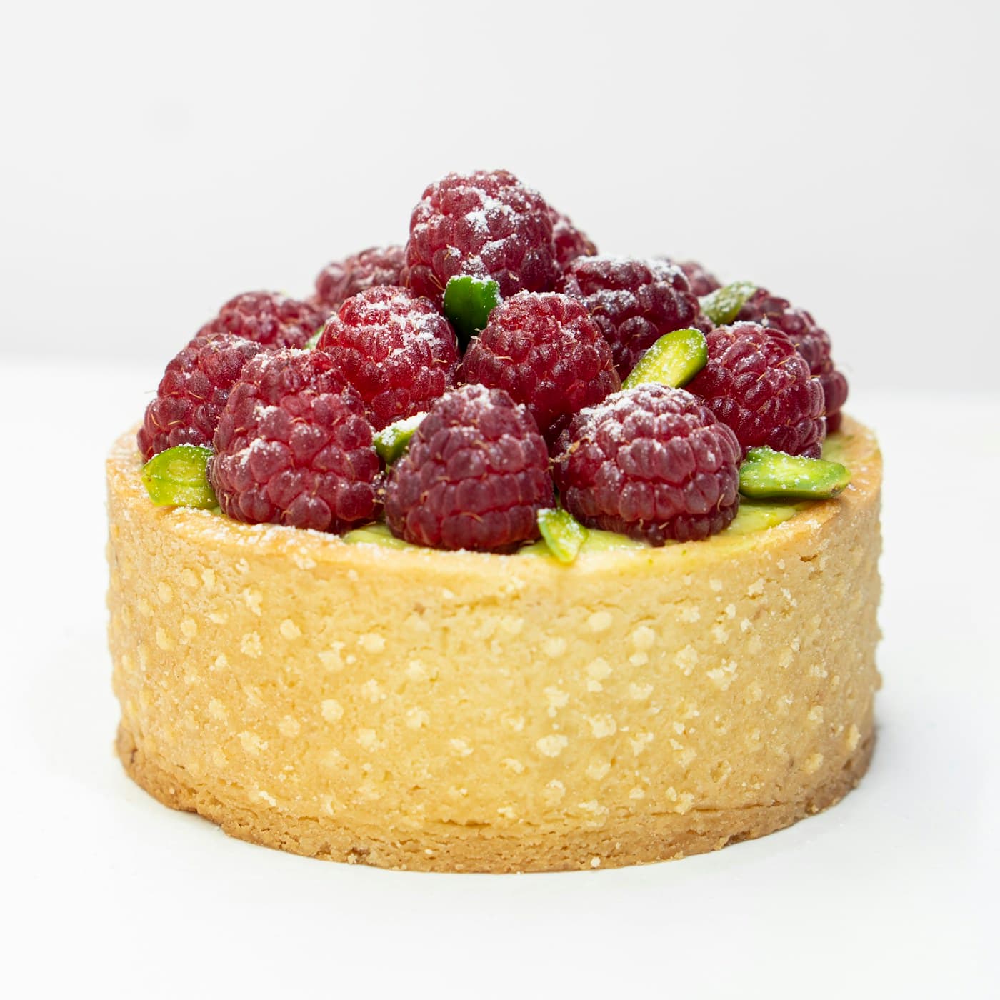 Raspberry Pistachio Tart